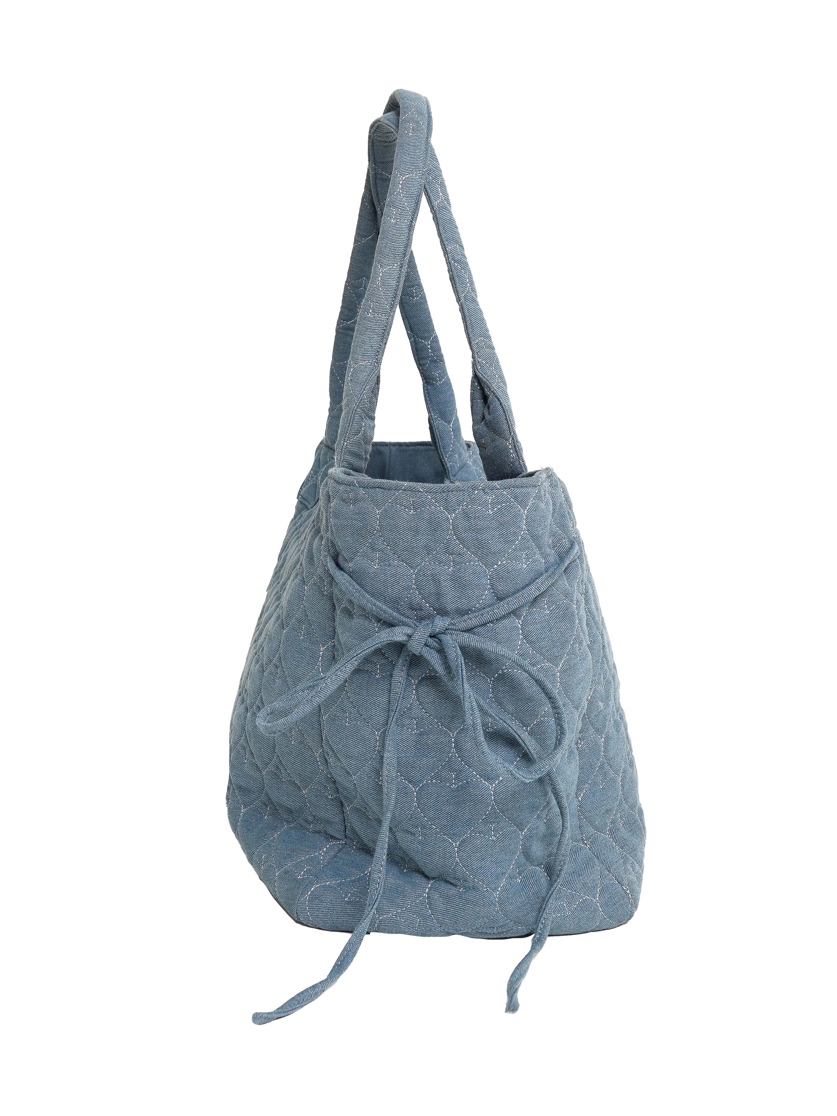 DENIM HEARTS MAXI TOTE - Image 5